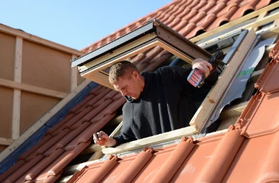 Pose de fenêtres de toit Velux à Belleuse